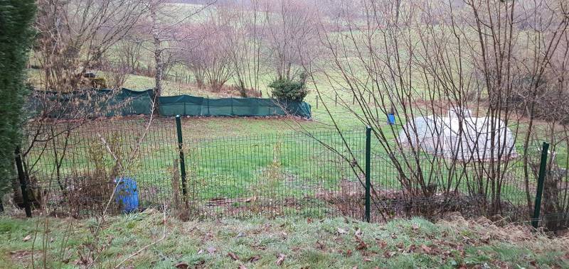 Fabrication d'une clôture en panneau rigide sur mesure sur Cublize