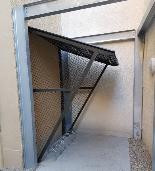 Réalisation de deux abris vélos sur mesure à Lyon