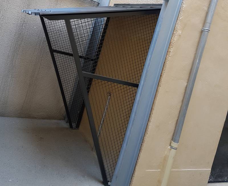 Réalisation de deux abris vélos sur mesure à Lyon