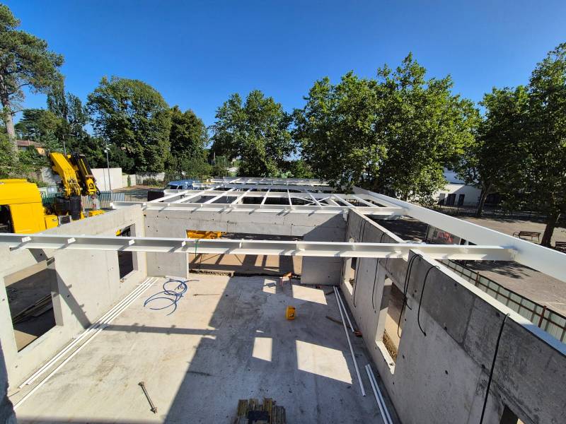 Fabrication de charpente métallique sur mesure à Ecully